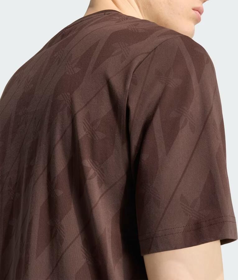 Adidas Originals regular fit t-shirt van puur katoen met all-over logomotief - Foto 3