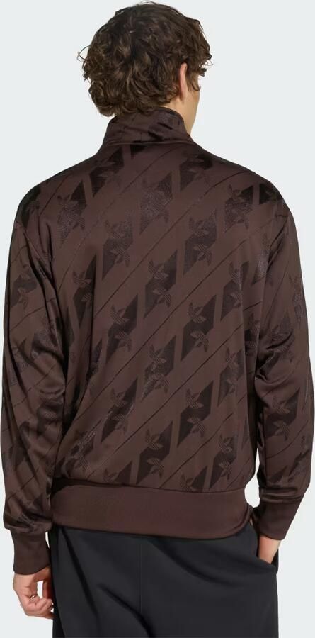Adidas Originals relaxed fit sweatjack met all-over logoprint model 'FIREBIRD' - Foto 5