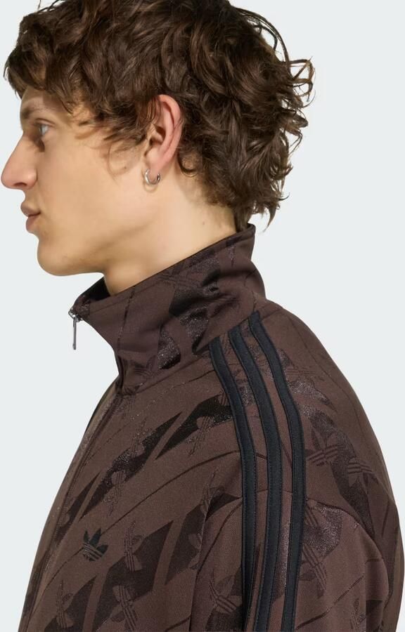 Adidas Originals relaxed fit sweatjack met all-over logoprint model 'FIREBIRD' - Foto 6