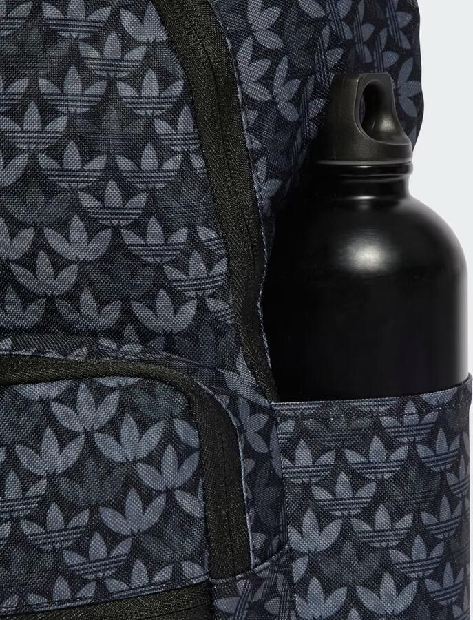 Adidas Originals Monogram Zwarte Rugzak Black Unisex - Foto 4