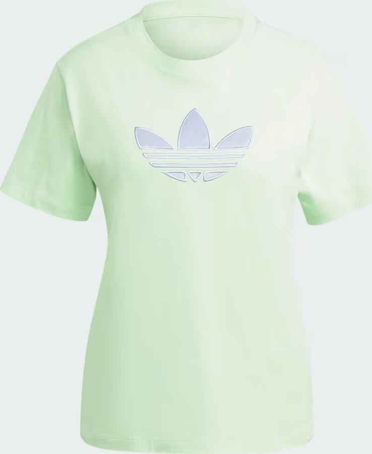 Adidas Originals Mint Green Monogram Trefoil Tee Green Dames - Foto 3
