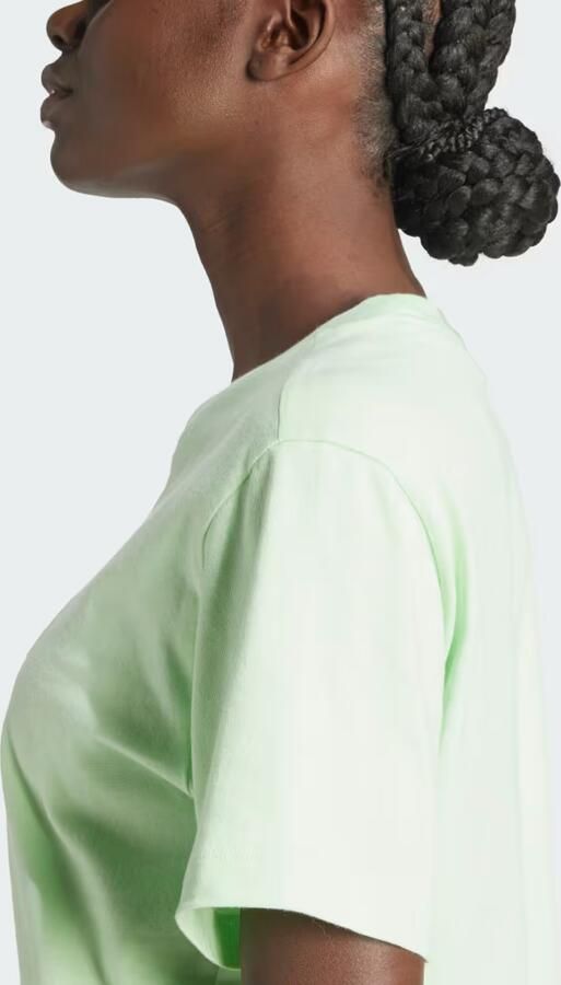 Adidas Originals Mint Green Monogram Trefoil Tee Green Dames - Foto 4