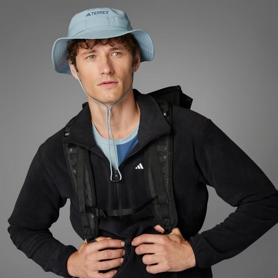 Adidas Multi Essentials Fleece Jack met Halflange Rits - Foto 3