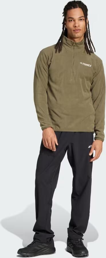 Adidas Multi Essentials Fleece Jack met Halflange Rits - Foto 9