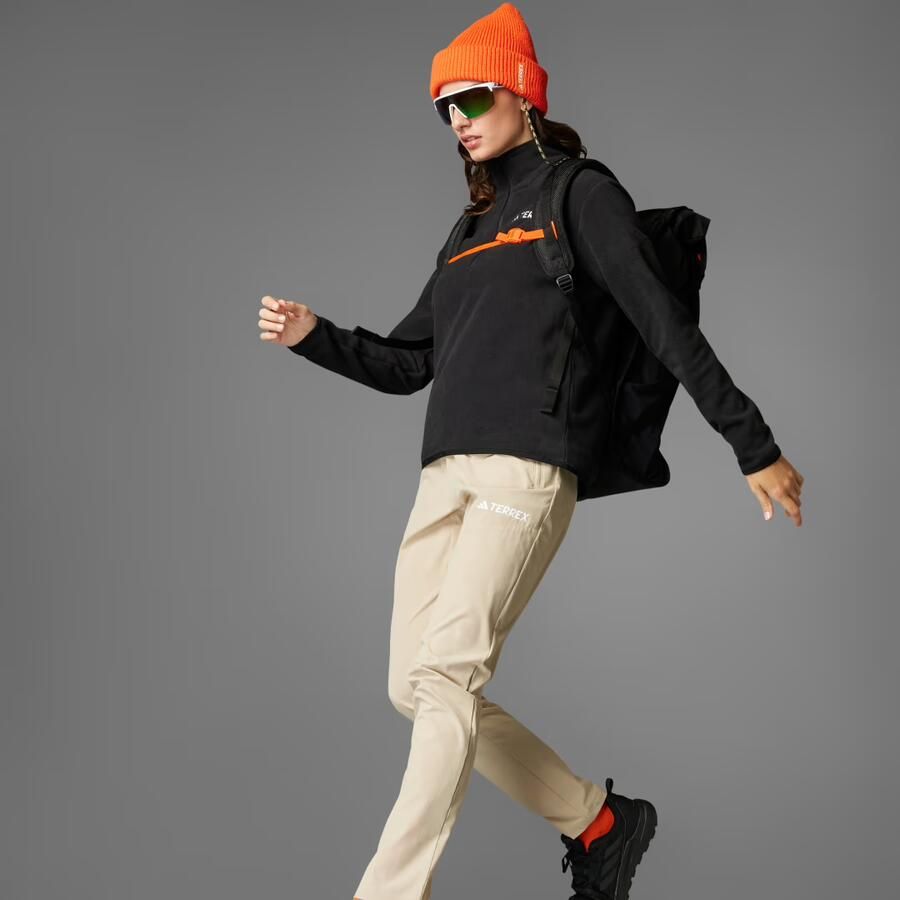 Adidas Multi Essentials Fleece Jack met Halflange Rits