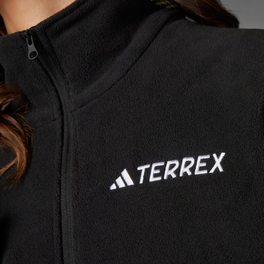 Adidas Multi Essentials Fleece Jack met Halflange Rits - Foto 2