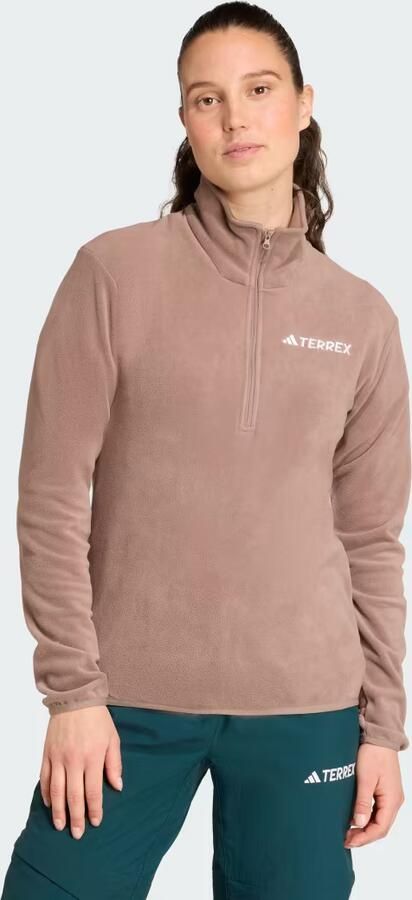 Adidas Multi Essentials Fleece Jack met Halflange Rits