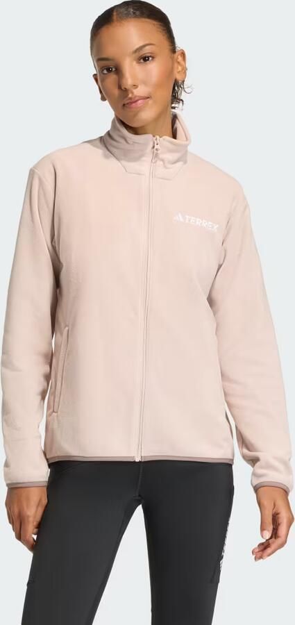 Adidas Multi Essentials Fleece Jack met Lange Ritssluiting