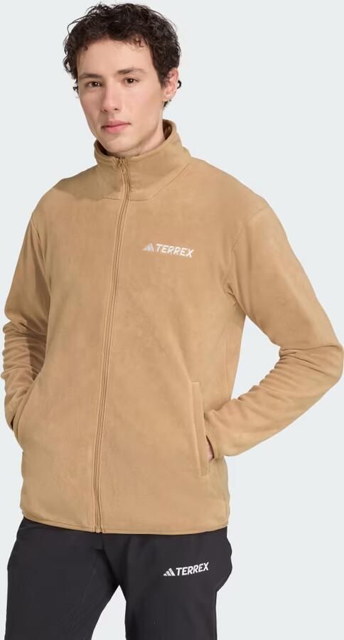 Adidas Multi Essentials Fleece Jack met Lange Ritssluiting