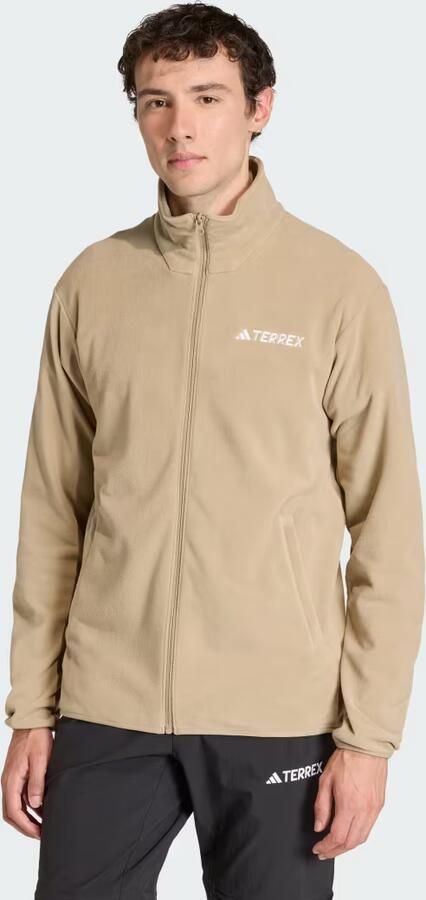 Adidas Multi Essentials Fleece Jack met Lange Ritssluiting