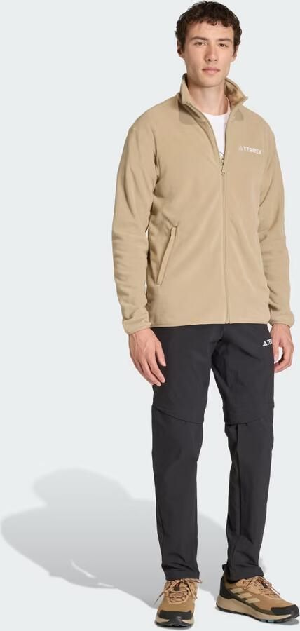 Adidas Multi Essentials Fleece Jack met Lange Ritssluiting - Foto 6