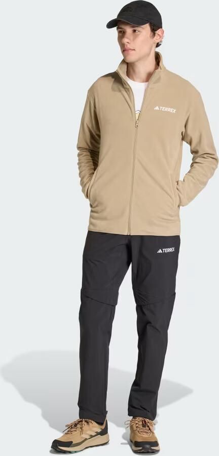 Adidas Multi Essentials Fleece Jack met Lange Ritssluiting - Foto 5