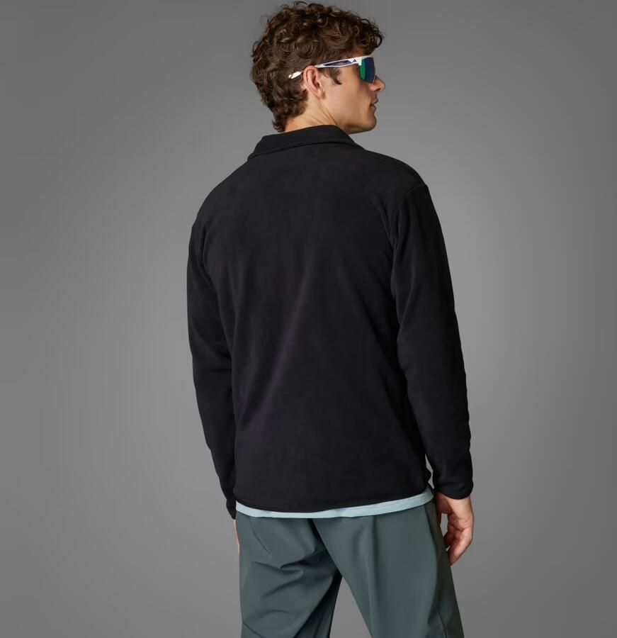 Adidas Multi Essentials Fleece Jack met Lange Ritssluiting - Foto 6