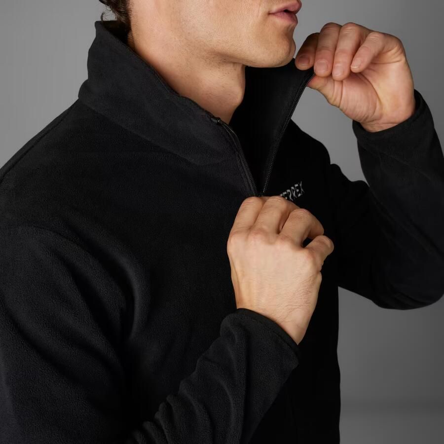 Adidas Multi Essentials Fleece Jack met Lange Ritssluiting - Foto 7
