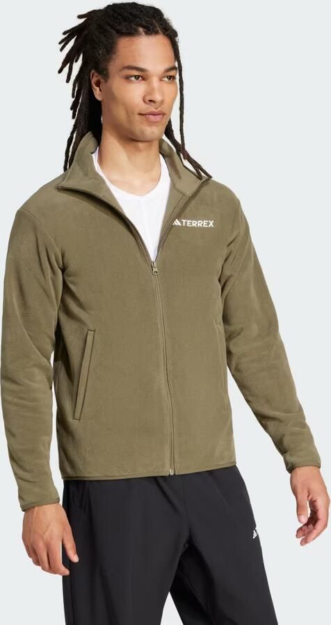 Adidas Multi Essentials Fleece Ritsjack - Foto 3