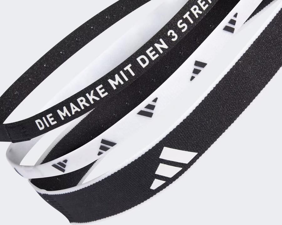Adidas Multiple Width Training Hoofdbanden 3 Per Pack - Foto 3