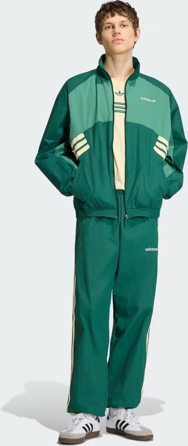 Adidas Originals Munich 93 Woven Track Top Groen- Heren Groen - Foto 7