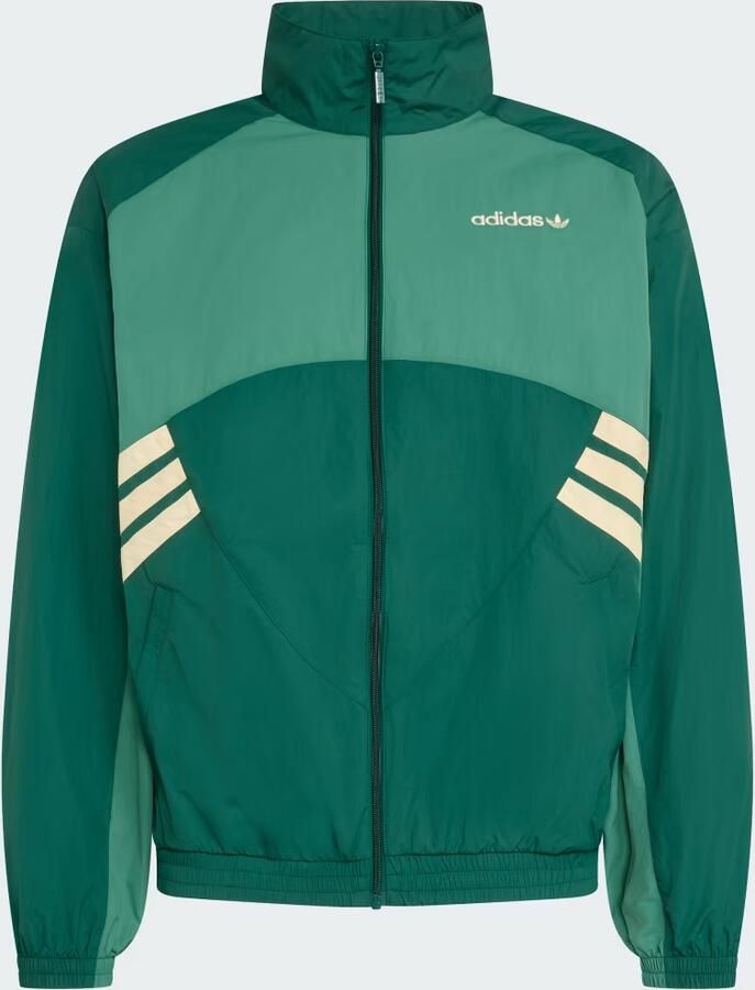 Adidas Originals Munich 93 Woven Track Top Groen- Heren Groen - Foto 5