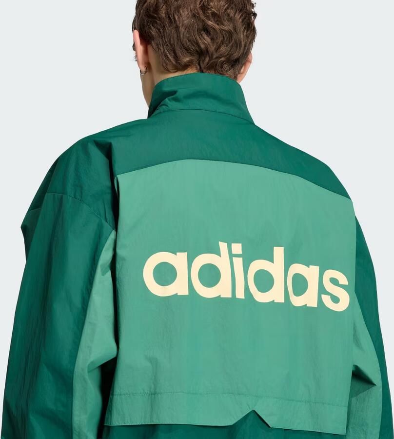 Adidas Originals Munich 93 Woven Track Top Groen- Heren Groen - Foto 4