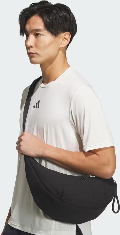 Adidas Perfor ce Sporttas MH PF SH TAS Schoudertas in puffy look - Foto 7