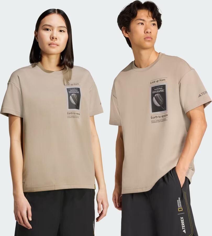Adidas National Geographic UF AEROREADY Graphic T-shirt - Foto 1