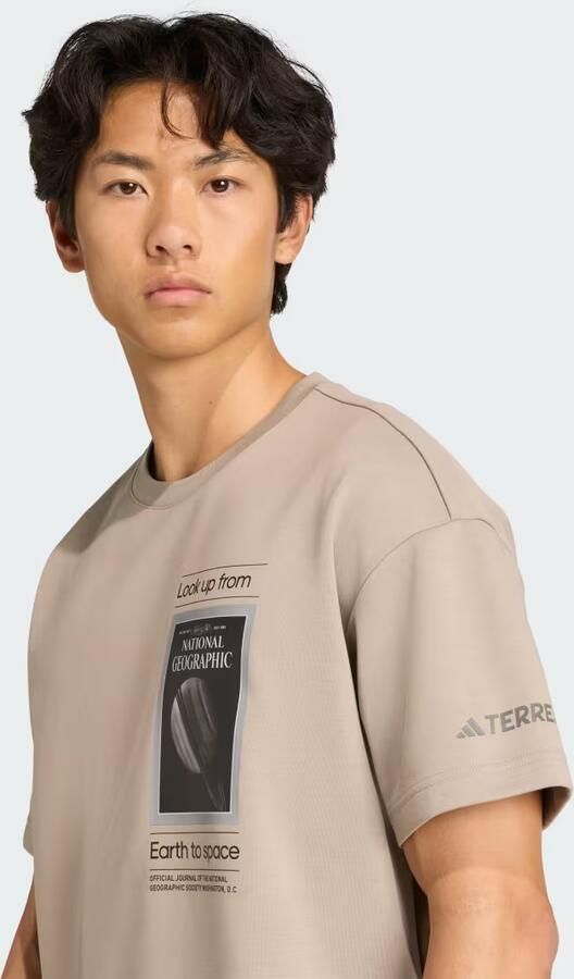Adidas National Geographic UF AEROREADY Graphic T-shirt - Foto 5