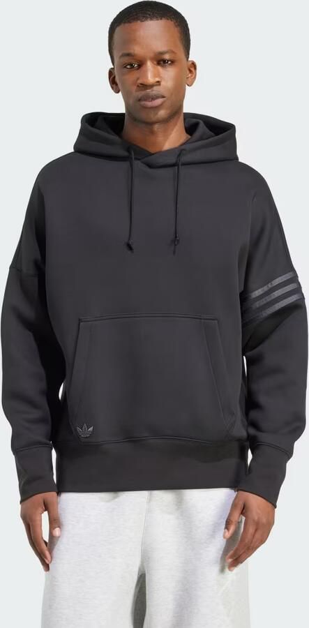Adidas Originals Hoodie met extra brede schouders en kangoeroezak - Foto 5