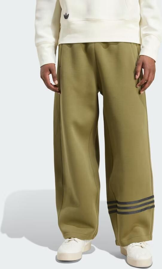 Adidas Originals Wide fit sweatpants met logo-applicatie model 'LO' - Foto 6