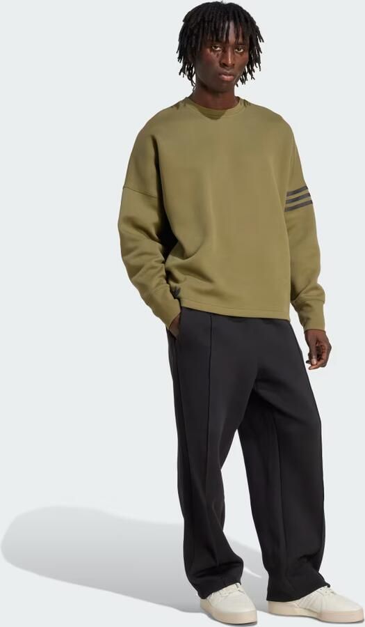 Adidas Originals Oversized sweatshirt met ribboorden - Foto 3