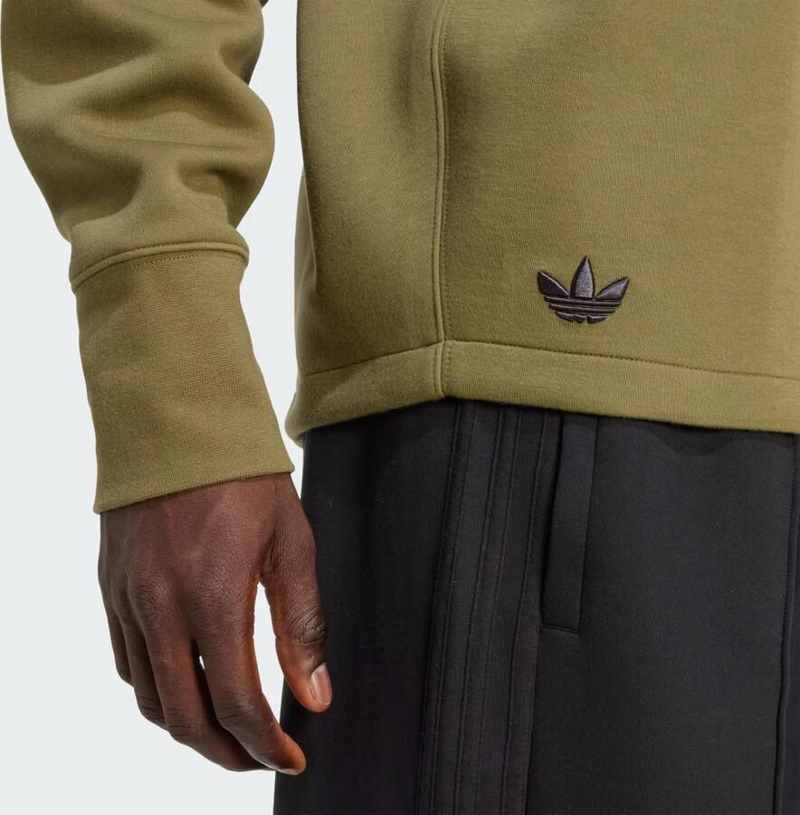 Adidas Originals Oversized sweatshirt met ribboorden