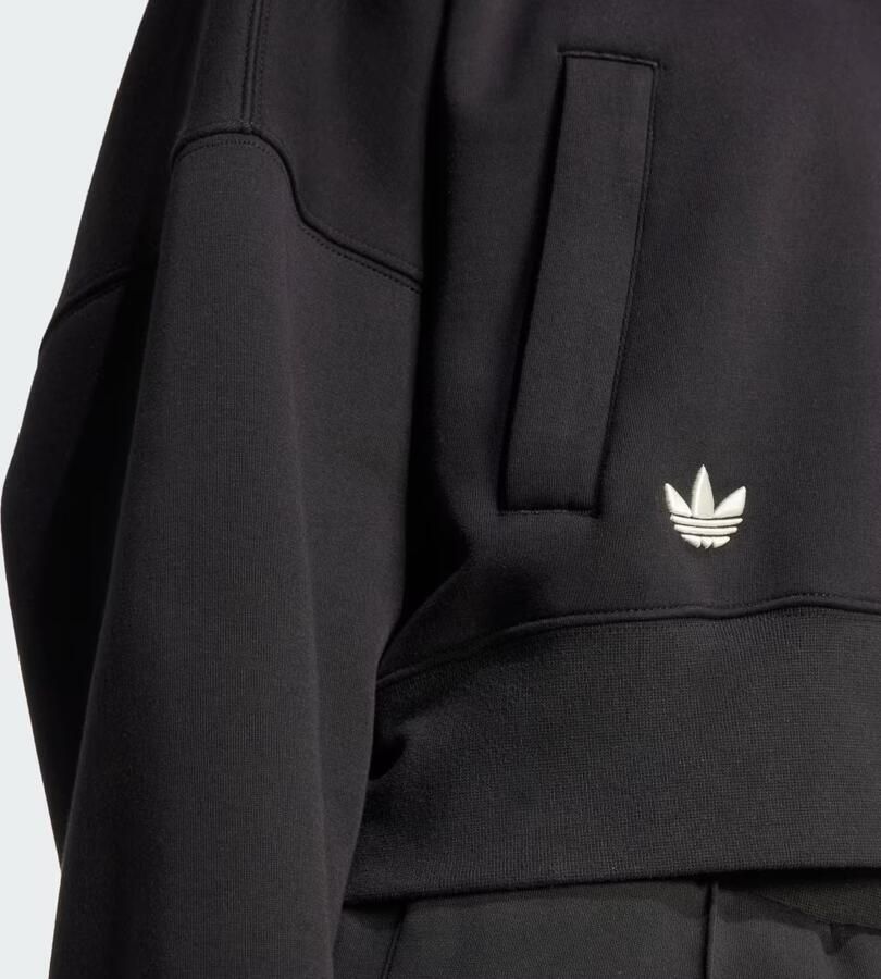 Adidas Originals regular fit sweatjack van katoenmix