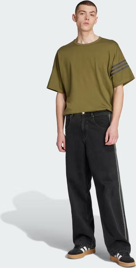 Adidas Originals T-shirt met ronde hals en labelstitching - Foto 5