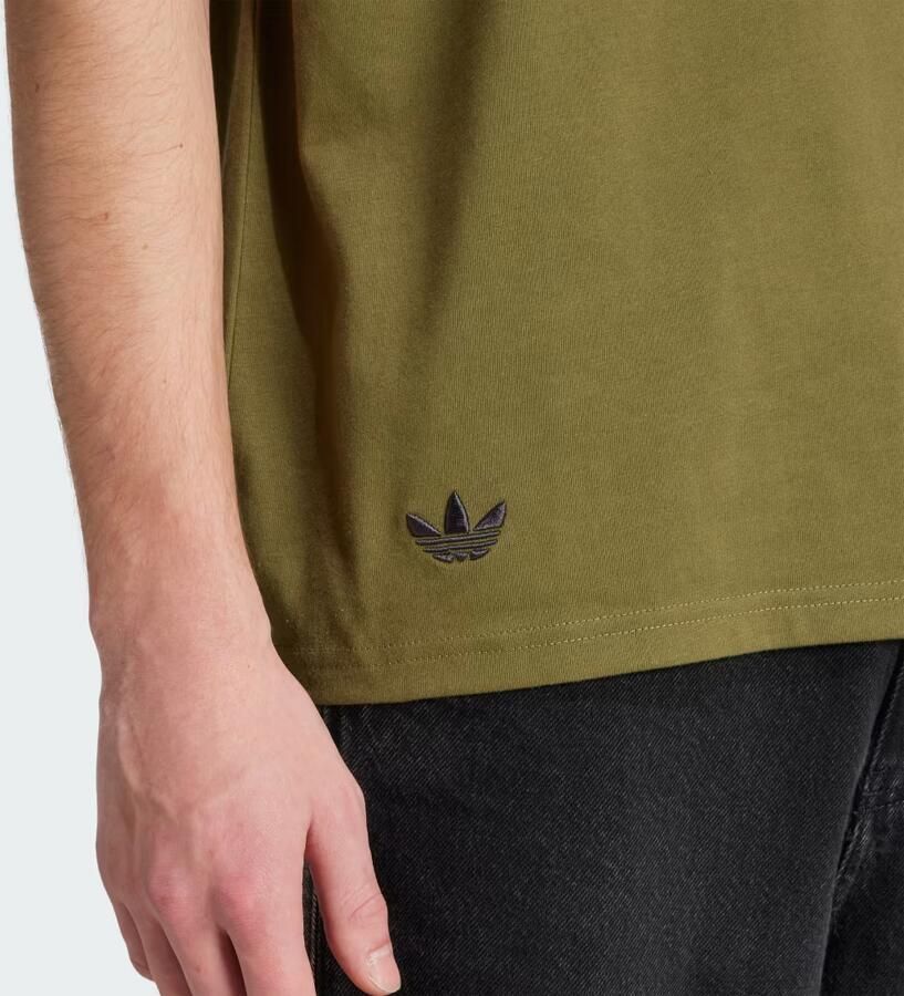 Adidas Originals T-shirt met ronde hals en labelstitching - Foto 2