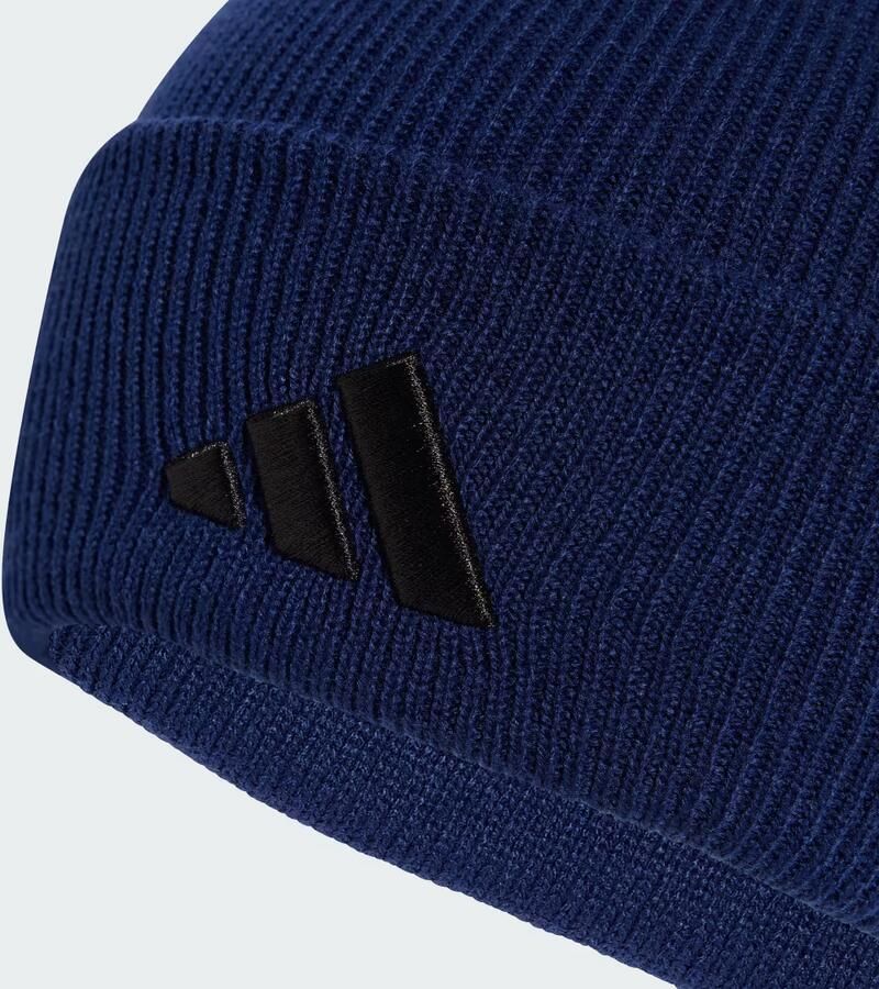 Adidas New Logo Beanie met Rand - Foto 3