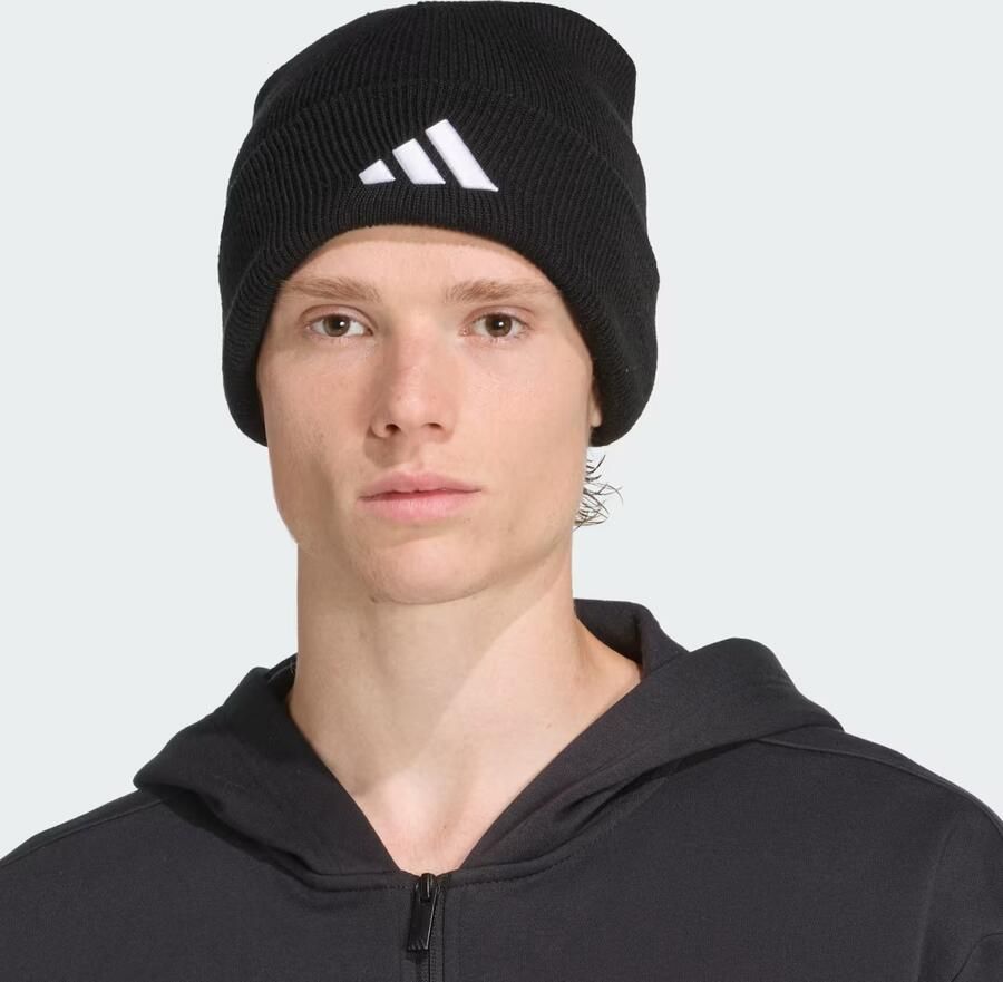 Adidas New Logo Beanie met Rand