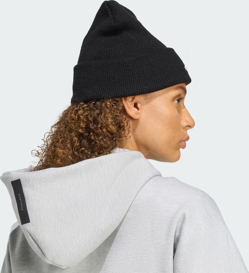 Adidas New Logo Beanie met Rand - Foto 3