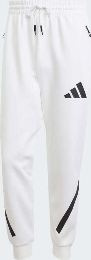 Adidas Teamwork Geïnspireerde Witte Sportieve Broek White Heren - Foto 6