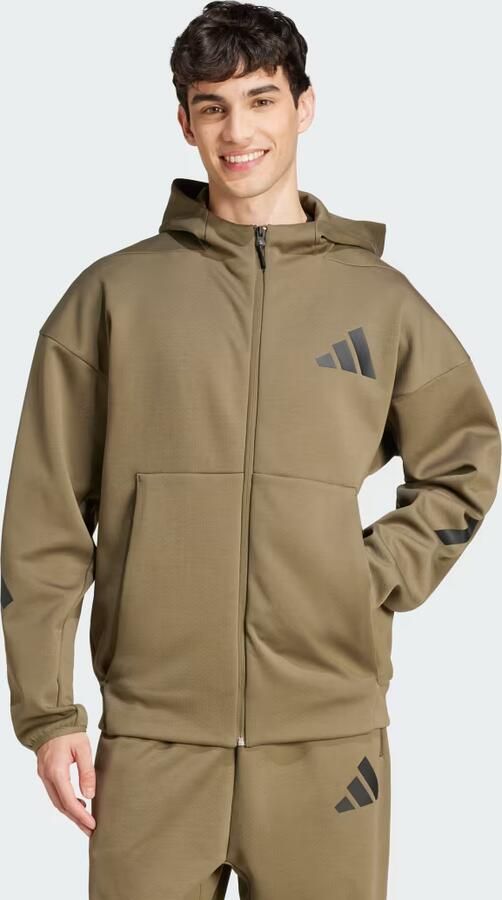 Adidas New Z.N.E. Trainingsjack met Capuchon