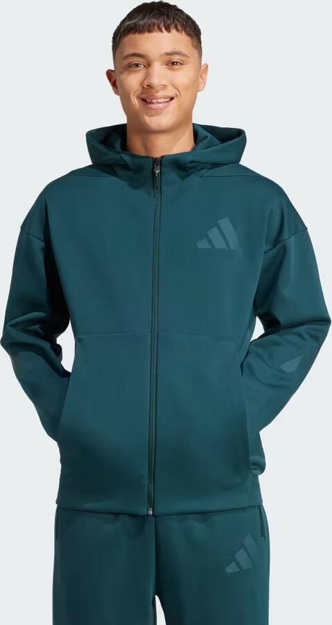 Adidas New Z.N.E. Trainingsjack met Capuchon