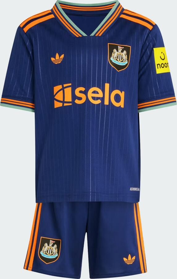 Adidas Newcastle United FC 25 26 Mini Derde Tenue Kids