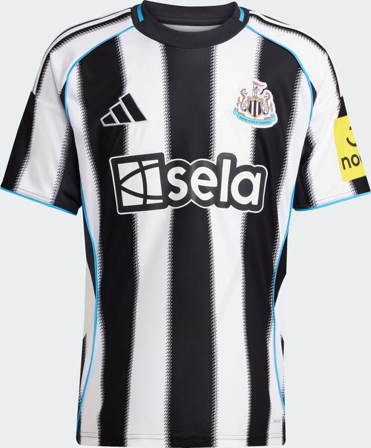 Adidas Newcastle United FC 2025 26 Home Shirt Zwart- Heren Zwart - Foto 6
