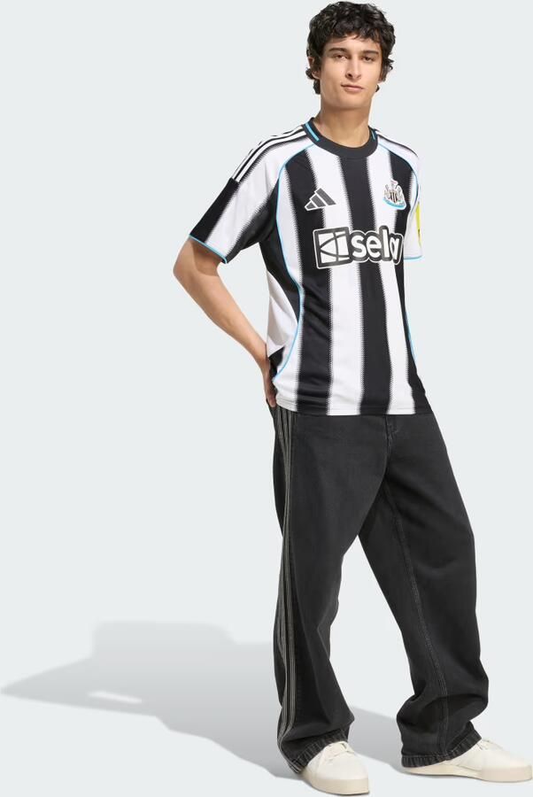 Adidas Newcastle United FC 2025 26 Home Shirt Zwart- Heren Zwart - Foto 2