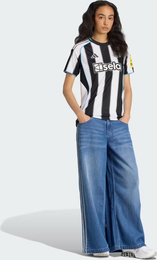 Adidas Newcastle United FC 2025 26 Home Shirt Dames Black- Dames Black - Foto 4