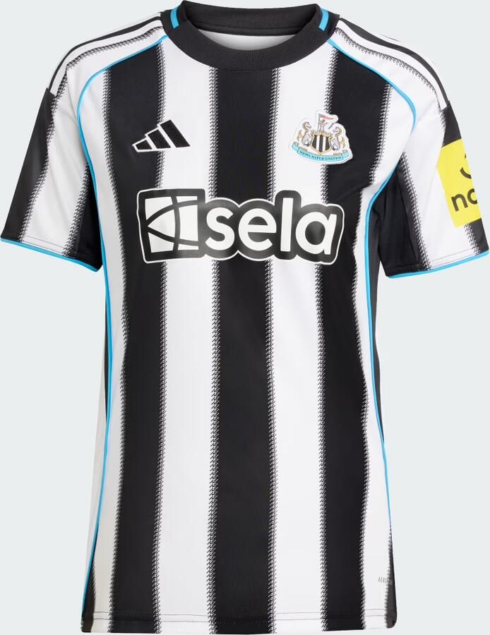 Adidas Newcastle United FC 2025 26 Home Shirt Dames Black- Dames Black - Foto 2