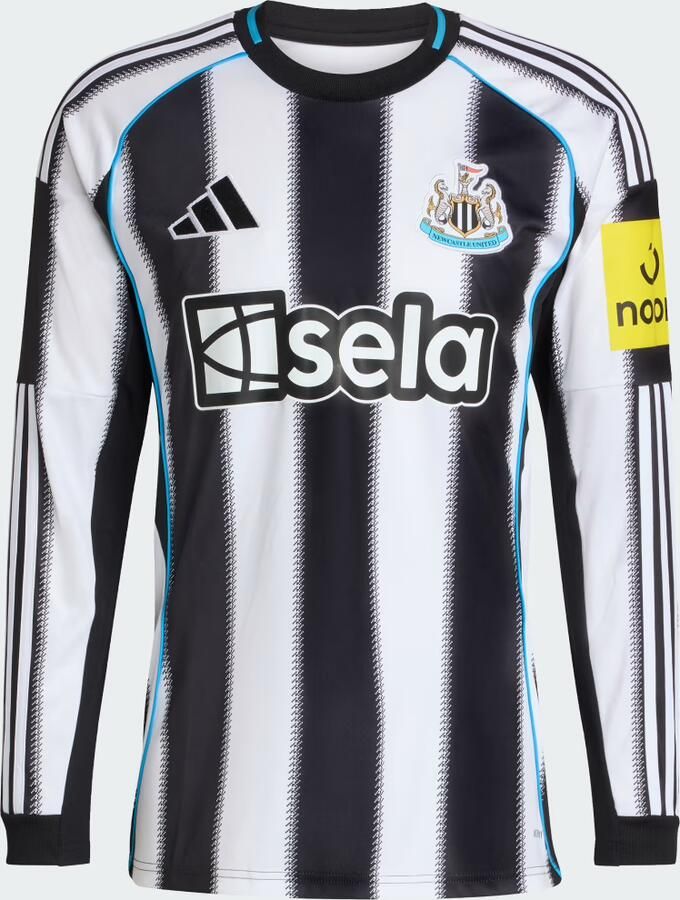 Adidas Newcastle United FC 25 26 Thuisshirt met Lange Mouwen - Foto 2