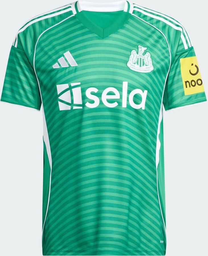 Adidas Newcastle United FC 2025 26 Away Shirt Groen- Heren Groen - Foto 2