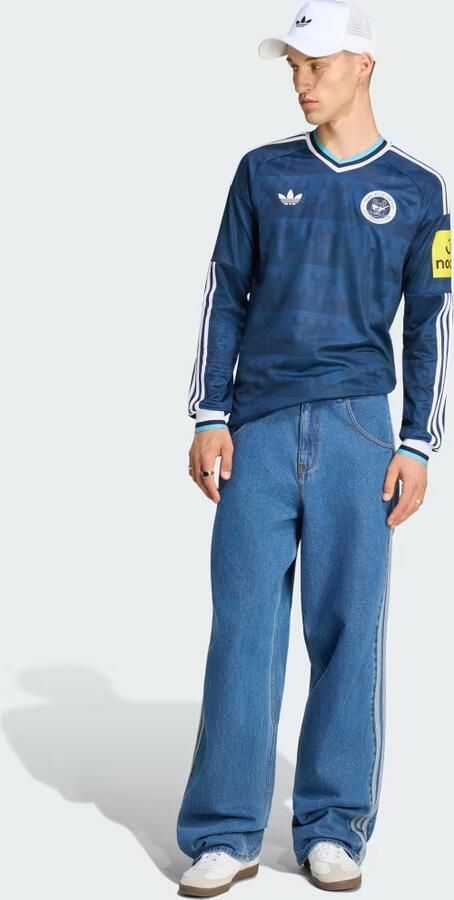 Adidas Originals Newcastle United FC 2026 27 Long Sleeve Away Shirt Blauw- Heren Blauw - Foto 5