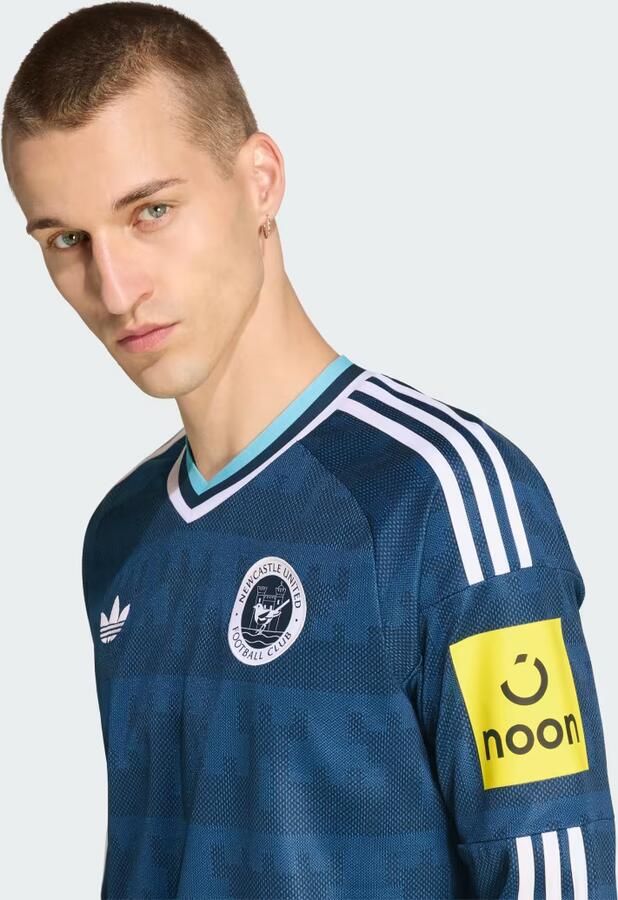 Adidas Originals Newcastle United FC 2026 27 Long Sleeve Away Shirt Blauw- Heren Blauw - Foto 4