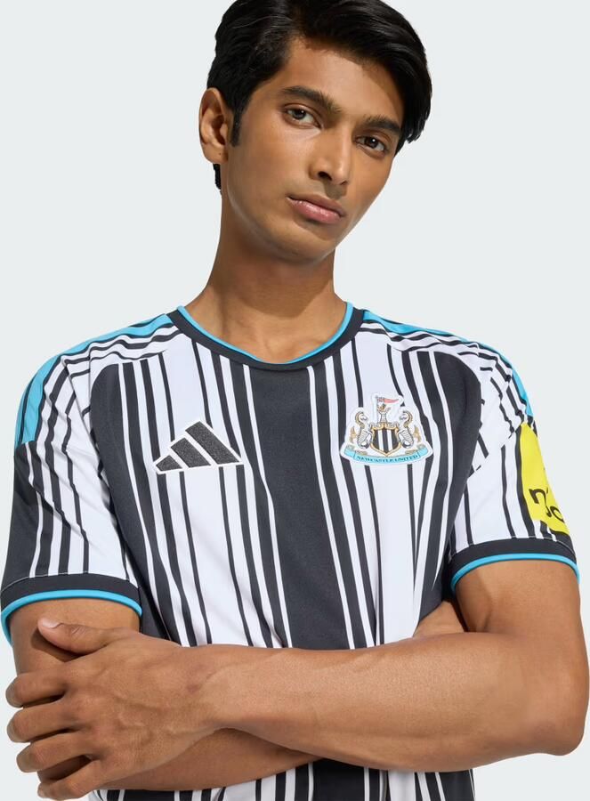 Adidas Newcastle United FC 2026 27 Home Shirt Zwart- Heren Zwart - Foto 4