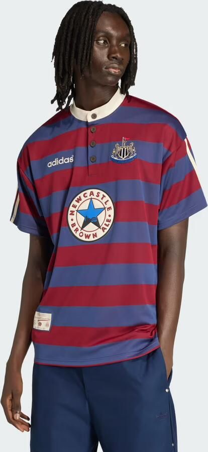 Adidas Originals Newcastle United FC 95 96 Away Shirt Blauw- Heren Blauw - Foto 2